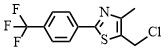 5-(氯甲基)-4-甲基-2-[4-(三氟甲基)苯基]-1,