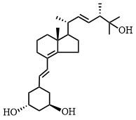 Impurity of Paricalcitol from API broken down by acid