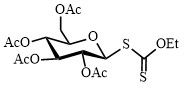 2,3,4,6-tetra-O-acetyl-β-D-gluco-pyranosyl ethylxanthogenate